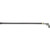 Pistol Cane 34" Pewter Finish
