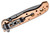 M16 - 03BK BRONZE W/BLACK BLADE.