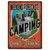 Tin Sign 12in x 17in - Forecast Camping.
