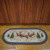 Braided Rug 48-inch Oval - Deer.