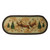 Braided Rug 48-inch Oval - Deer.