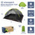 STAR-LITE I BACK PACK TENT WITH FLY - 84 IN X 60 IN X 40 IN