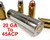 20 Gauge Rifled Bore to .45 ACP Rifled Bore Caliber Adapter 3.0"