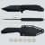 TERMINAL - 9" - BLK OXIDE MOD TANTO - FRN SH- HOT