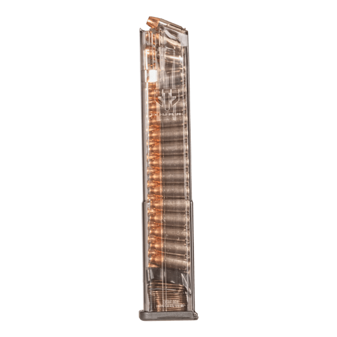 ETS Clear Magazine, 9MM, 32Rd - Fits Glock 17/19/26