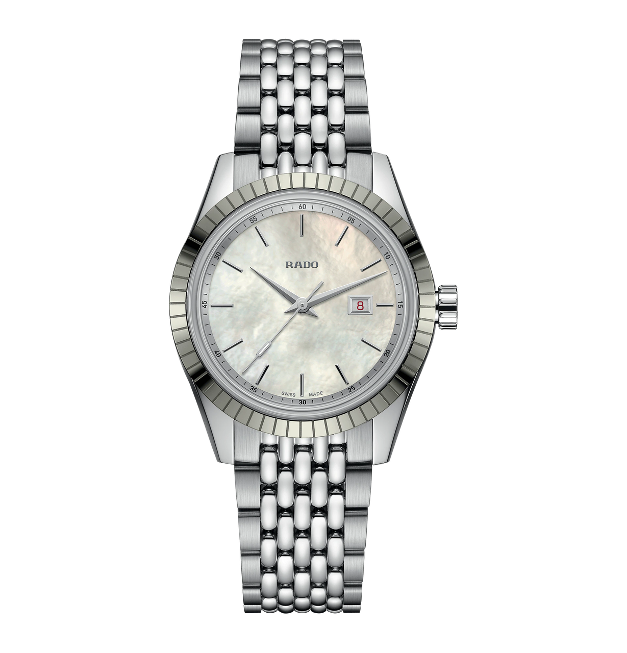 Rado HyperChrome Classic R33104918 35mm | Steel MOP Dial | Ladies