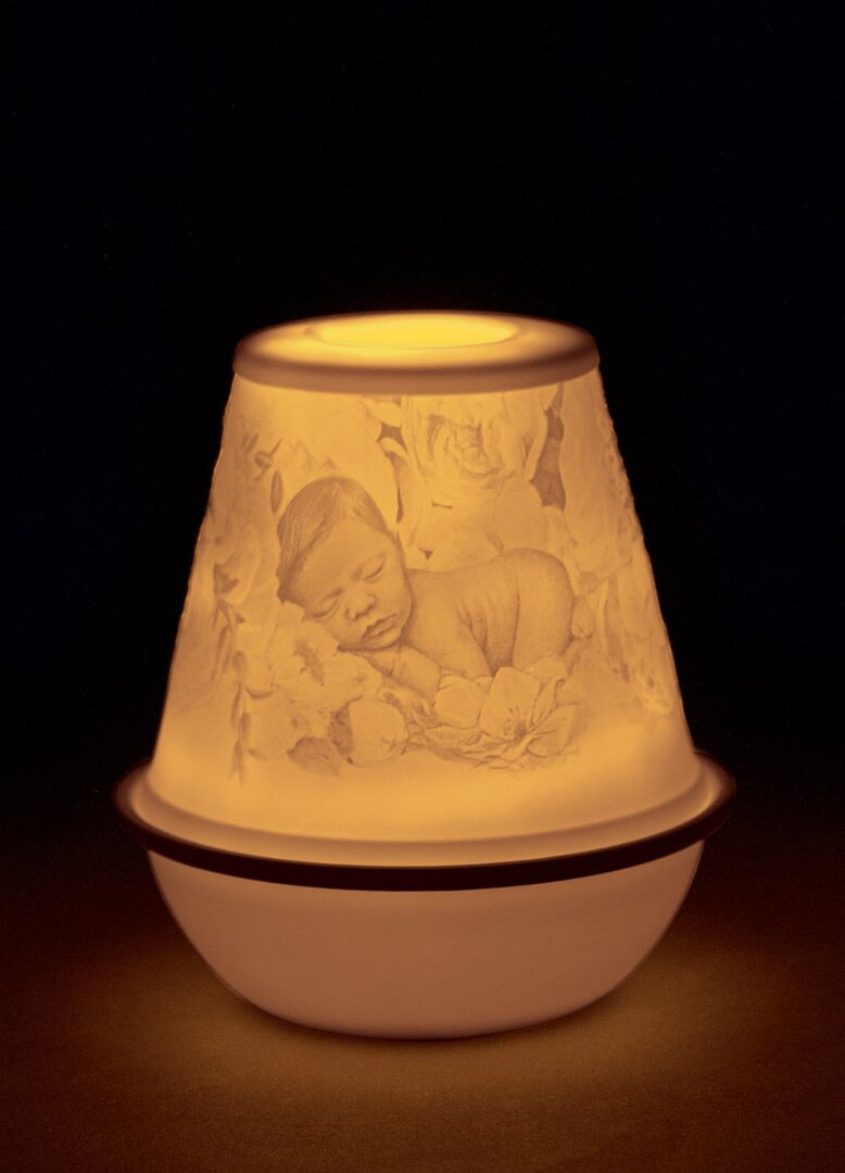 Lladro Lithophane Votive Light