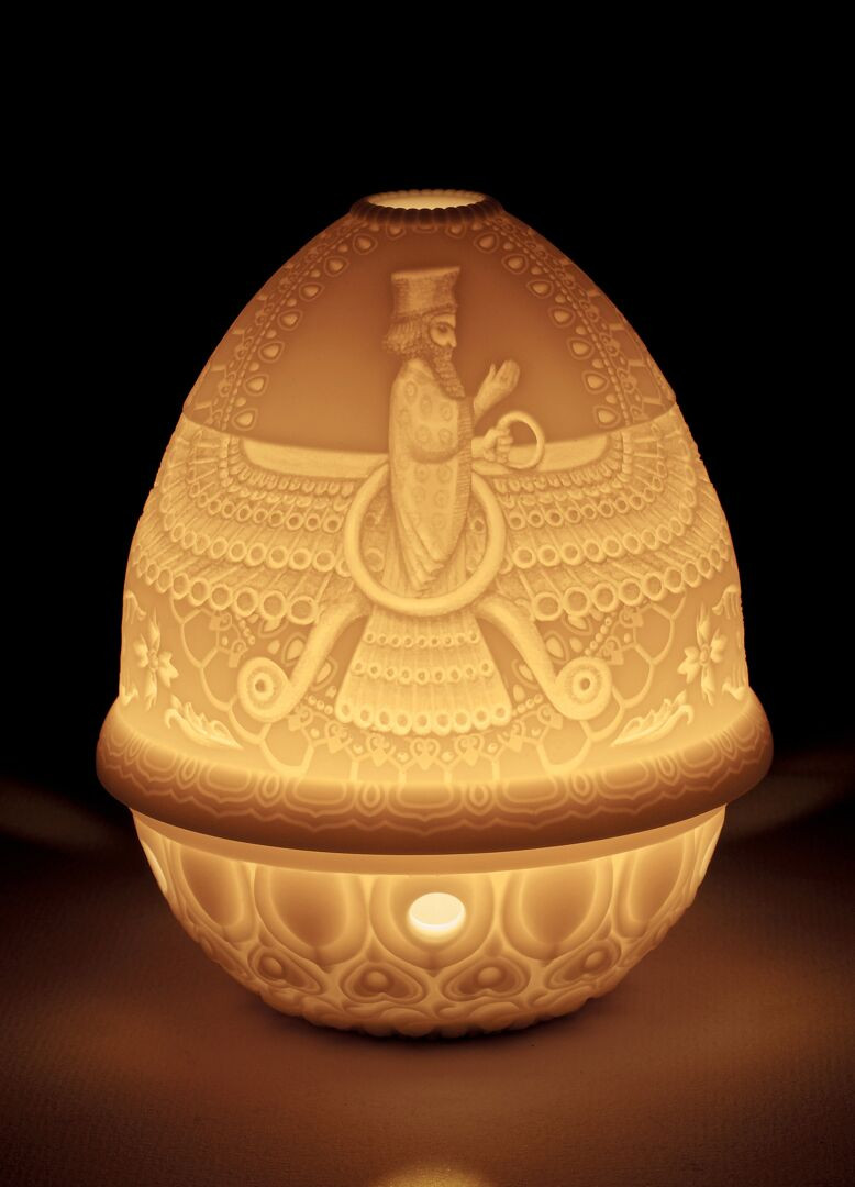 Lladro Lithophane Votive Light - Thumbnail 2