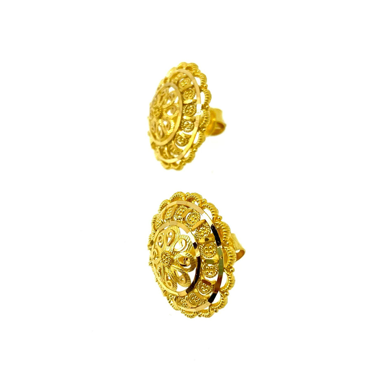 Buy Fashion Frill Fashion Frill Exclusively Pearl Floral Designs Gold  Plated Jhumka Earrings For Girls Women Stylish Latest Fancy Earrings (Red)  Online at Best Prices in India - JioMart.