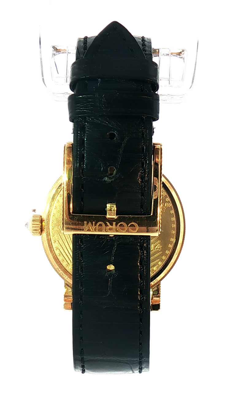 Corum Coin Watch 18k Gold 50th Anniversary — Pre-Owned | Karat22
