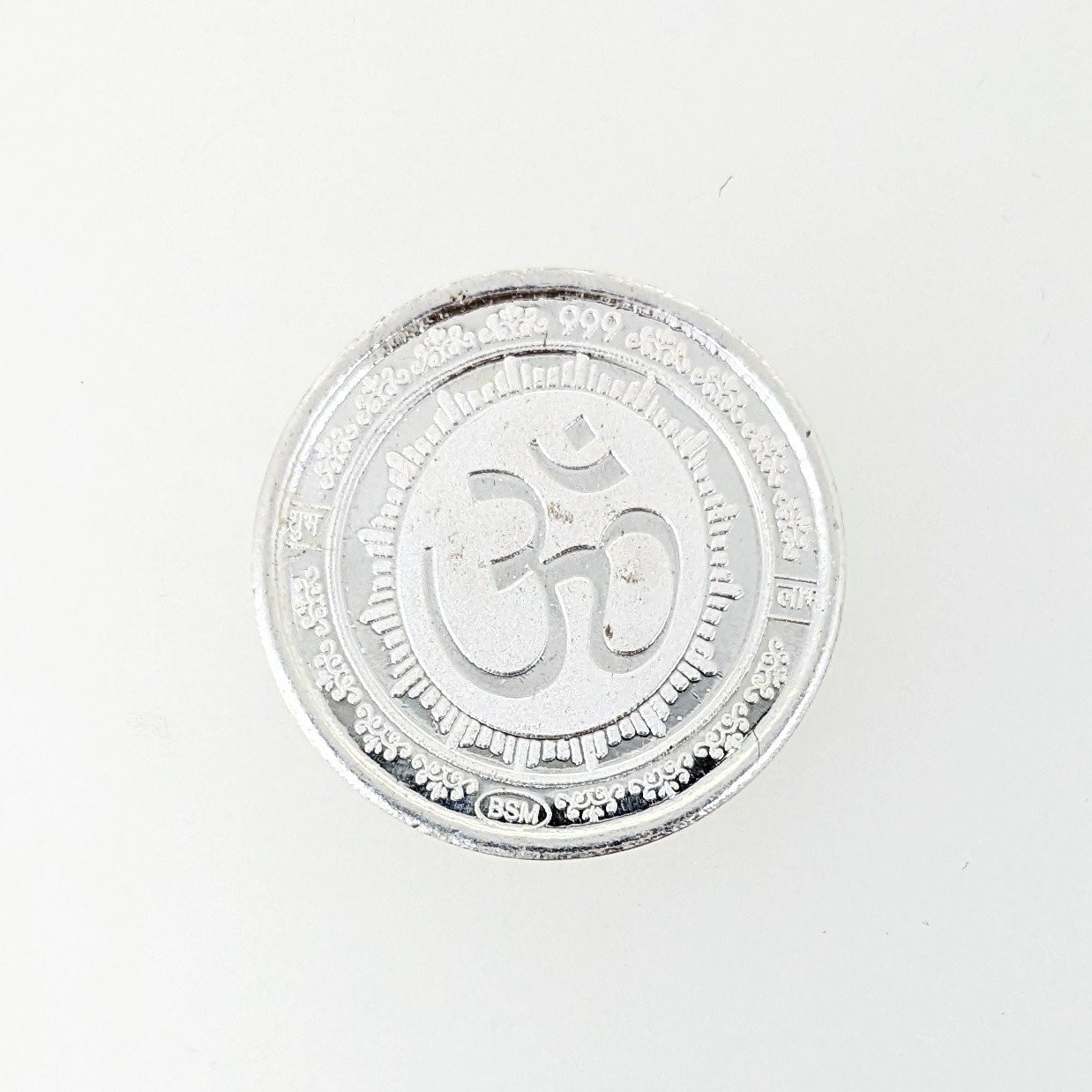 10 GRAMS 999 PURE SILVER TIRUPATI BALAJI COIN