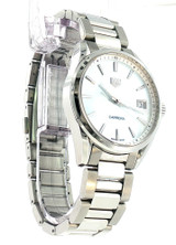 TAG Heuer Carrera quartz watch angled stainless steel case WBK1311.BA0652