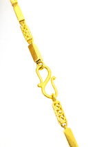 UNISEX STICK CHAIN - 22K YELLOW GOLD