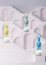 The Silver Guest Figurine. Small Model.