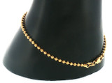 Classic Yellow Gold Ball Chain Bracelet
