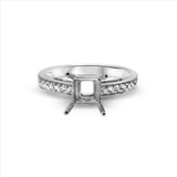 Riviera pave cathedral diamond engagement ring setting in 18kt white gold-1707807756