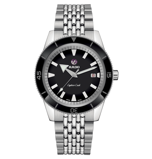 Rado CAPTAIN COOK AUTOMATIC Men's Watch with Stainless Steel Bracelet