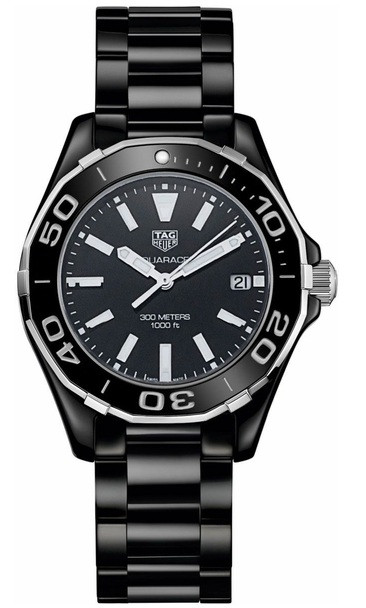 TAG Heuer Aquaracer 300M WAY1390.BH0716 Black Ceramic Women's Watch