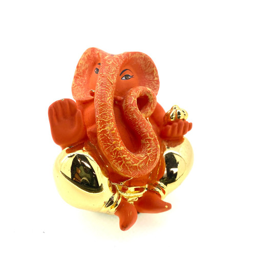 KRIPALU GANESHA - 24K YELLOW GOLD