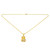 Lord Ganapathi Diamond Necklace - 18kt Yellow Gold