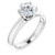 ROUND 6-PRONG SOLITAIRE ENGAGEMENT RING