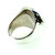 MONTBLANC SILVER MOTHER-OF-PEARL RING