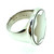 MONTBLANC SILVER MOTHER-OF-PEARL RING