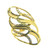 LADIES FANCY RING FEATURING C.Z STONE - 22K YELLOW GOLD