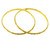 LADIES LASER CUT FLAT BANGLES FEATURING A EASY SLIP-ON - 22K YELLOW GOLD - PAIR OF 2-1707862137