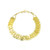 LADIES BRACELET FEATURING BRUSH FINISHING - 22K YELLOW GOLD