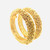 LADIES OPENABLE SCREW ANTIQUE KADA FEATURING JALLI WORK - 22K YELLOW GOLD 1 PAIR