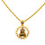 LAXMI JI PENDANT - 22K YELLOW GOLD