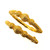 LADIES OPENABLE SCREW EXQUISITE PIPE KADA FEATURING FILIGREE WORK - 22K YELLOW GOLD 