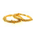 LADIES OPENABLE SCREW EXQUISITE PIPE KADA FEATURING FILIGREE WORK - 22K YELLOW GOLD 