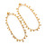 DANGLING TRADITIONAL STYLE ANKLETS  - 22K YELLOW GOLD