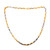 MENS TWO TONE LINK CHAIN - 22K GOLD
