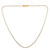 LADIES TWO TONE DAMRU CHAIN - 22K GOLD 