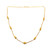 PEARL SHAPE BALL NECKLACE - 22K YELLOW GOLD
