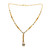 FANCY MANGALSUTRA FEATUIRNG CHHOTI DESIGN AND ONYX BEADS - 22K YELLOW GOLD