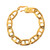 MENS FIGARO BRACELET - 22K YELLOW GOLD 