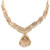 PEARL NECKLACE SET - 22K YELLOW GOLD