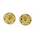 FANCY EARRING FEATURING CUT WORK - 22K YELLOW GOLD 