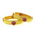 OPENABLE SCREW LAXMI BANGLE FEATURING RUBY AND EMERALD - 22K YELLOW GOLD 