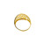 NET DESIGN RING WITH LASER CUT - 22K YELLOW GOLD-1707885564