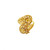 FANCY DESIGN RING FEATURING FILIGREE WORK - 22K YELLOW GOLD