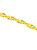 UNISEX TWISTED LINK CHAIN - 22K YELLOW GOLD