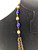 SAPPHIRE STONE CHAIN - 22K YELLOW GOLD