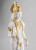 Sita Sculpture. Golden Luster