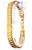 Textured 22K yellow gold chain bracelet weighing 30.00 grams and measuring 7.5 inches, featuring engraved rectangular links, decorative center panels, diamond-cut accents, and a secure S-hook clasp.