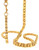 Close-up hanging view of the 22K yellow gold textured link chain necklace, showcasing its alternating geometric diamond-cut links and elongated ribbed open links. The image highlights the intricate surface patterns, dimensional construction, rich yellow-gold finish, and hook-style closure of this substantial 70-gram necklace.